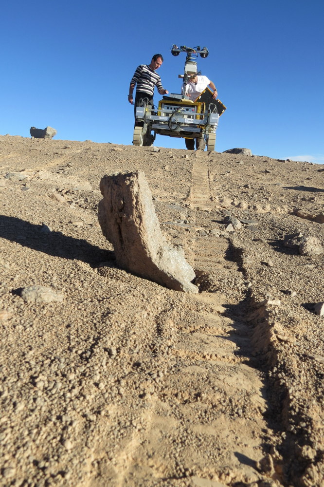 Rock Upended by Bridget Rover