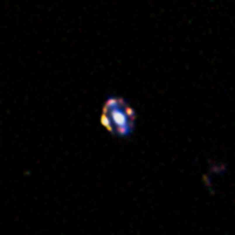 Mystery of Galaxy Evolution Revealed by Distant Cosmic Lens