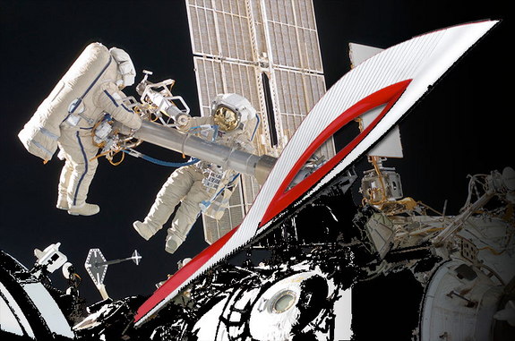 The Olympic torch for the 2014 Winter Olympics in Sochi, Russia will go where no torch has gone before: out on a spacewalk from the International Space Station.