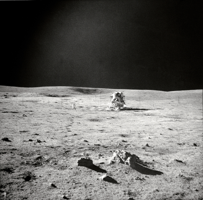 Space History Photo: Apollo 14 EVA View
