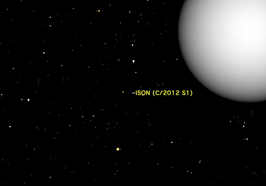 Comet ISON at Perihelion, November 2013