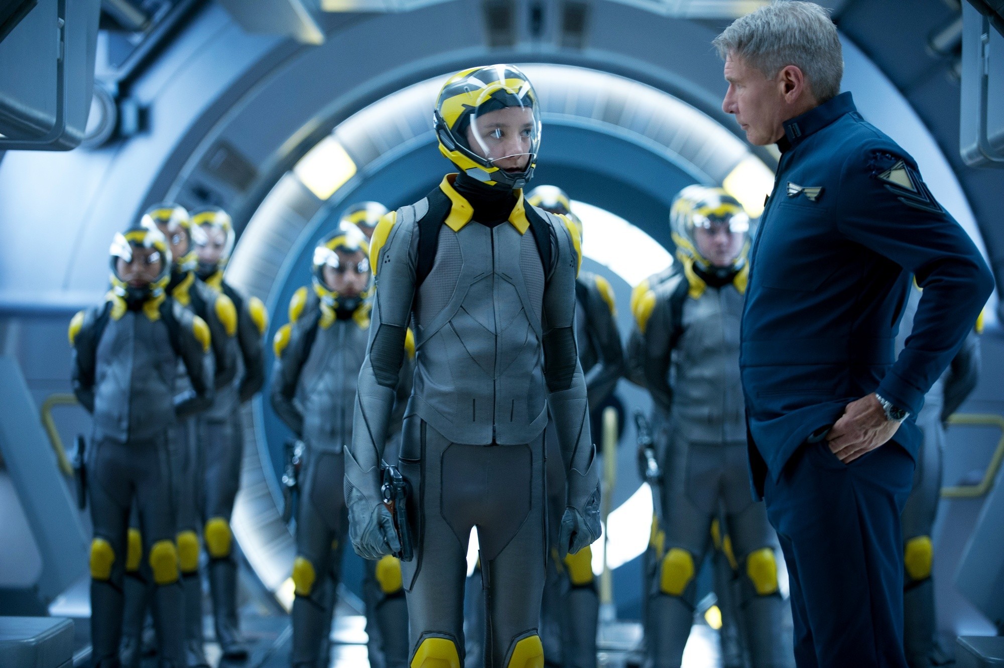 Asa Butterfield and Harrison Ford Star in 'Ender's Game'
