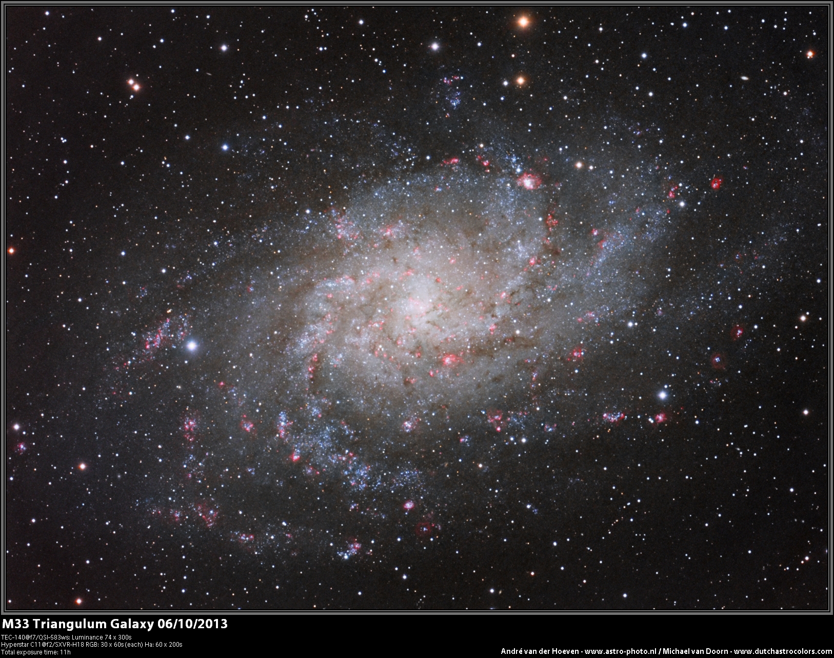 Stargazing Duo Snaps Gorgeous Photo of Triangulum Galaxy
