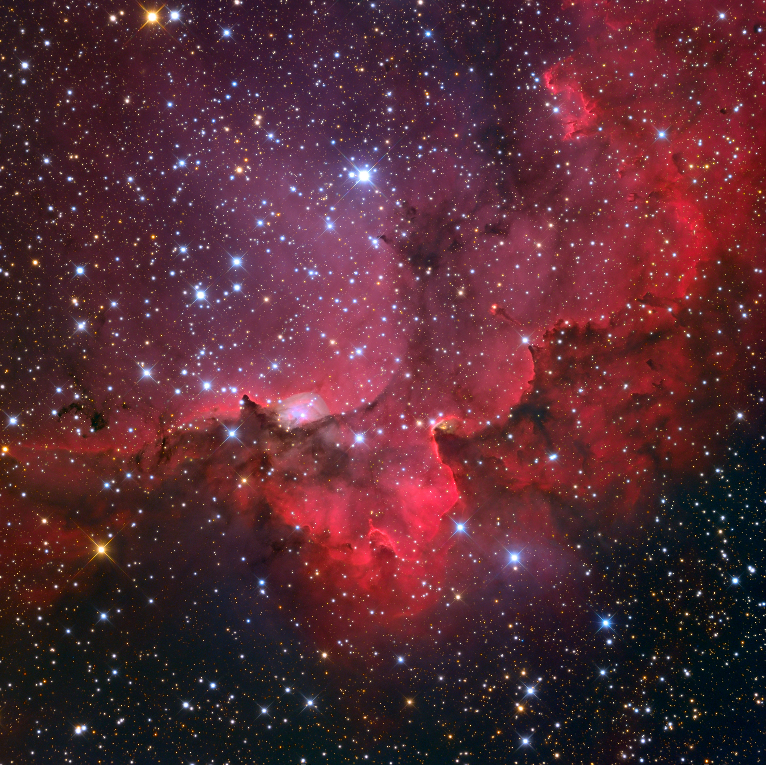 NGC 7380, the Wizard Nebula