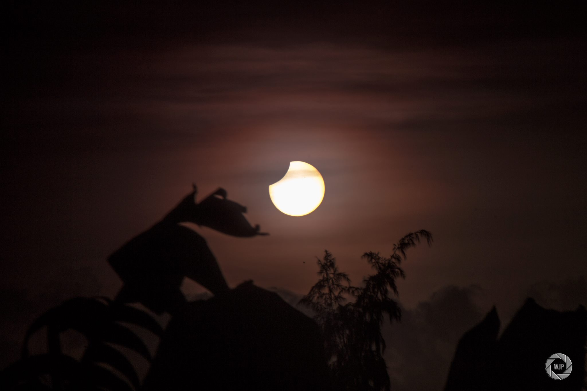 Partial Solar Eclipse from Trinidad: Nov. 3, 2013