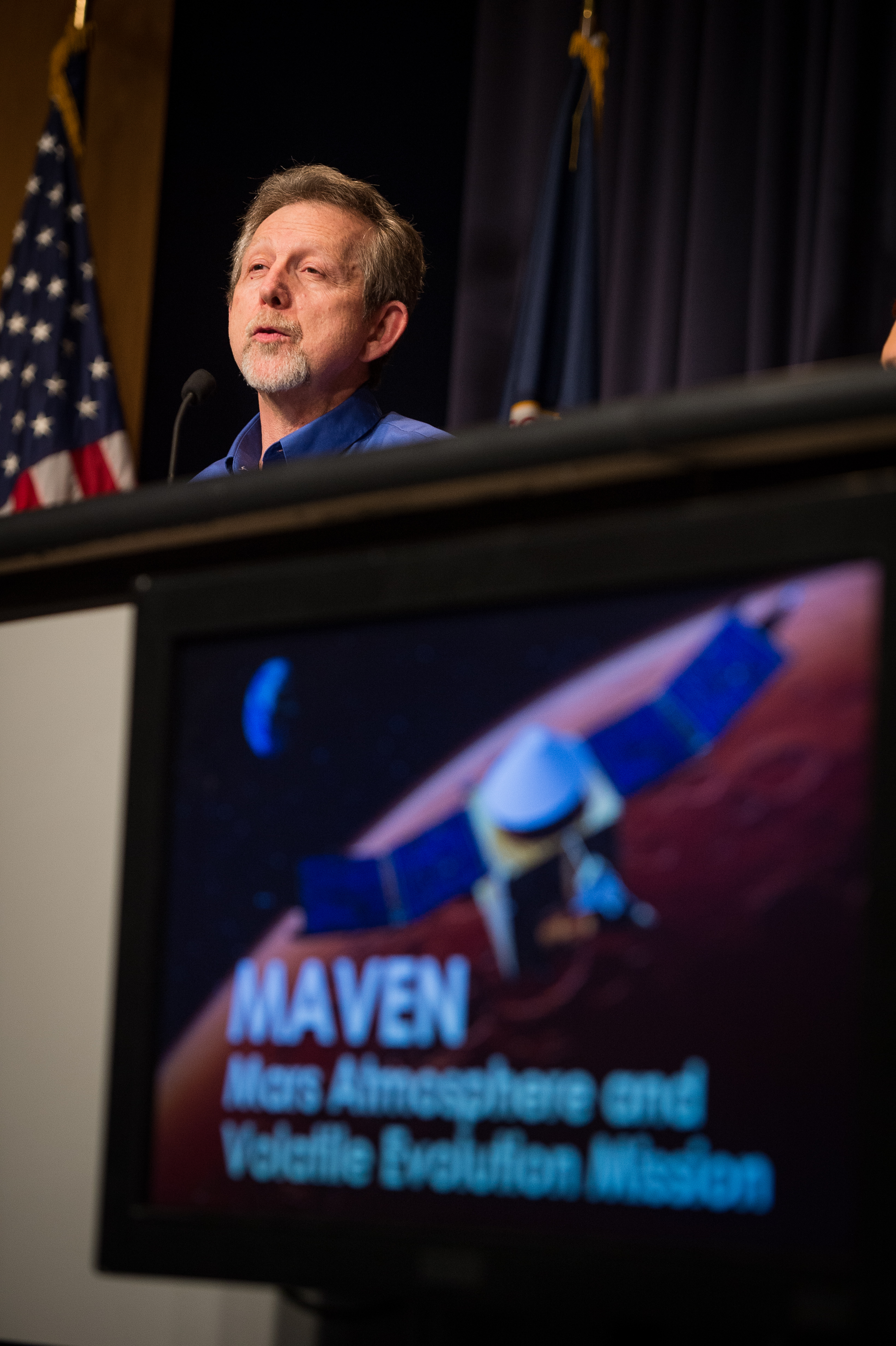MAVEN Press Briefing: Jim Green Discusses Launch