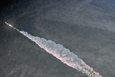 This 3D simulation of the Chelyabinsk meteor explosion of Feb. 15, 2013 by Mark Boslough was rendered by Brad Carvey using the CTH code on Sandia National Laboratories' Red Sky supercomputer. Andrea Carvey composited wireframe tail.