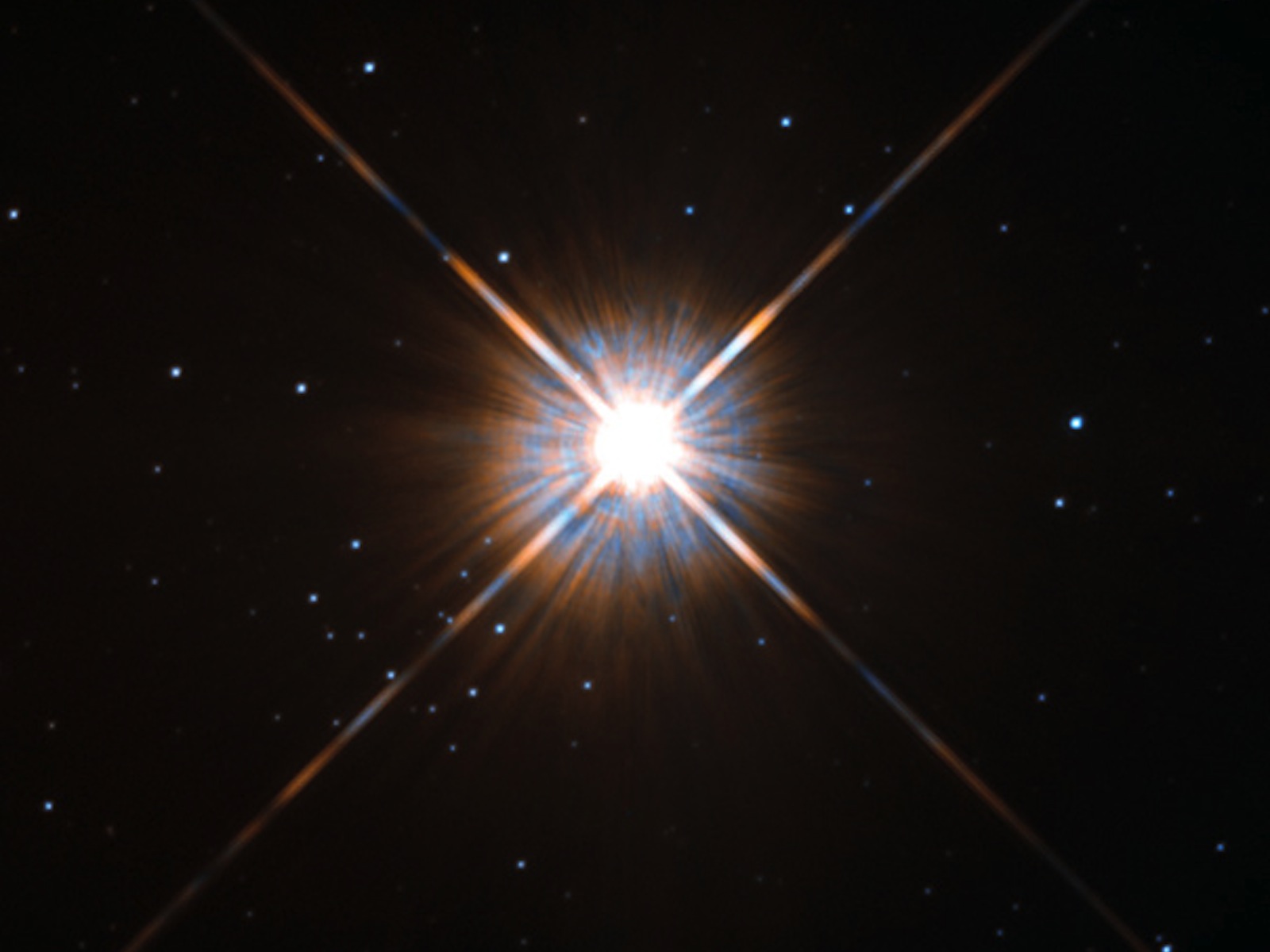 Proxima Centauri Hubble View