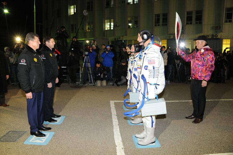 Olympic Torch Rocket Walkout