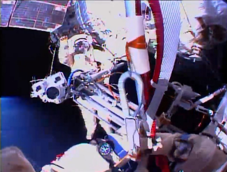 Cosmonaut Awaits Olympic Torch