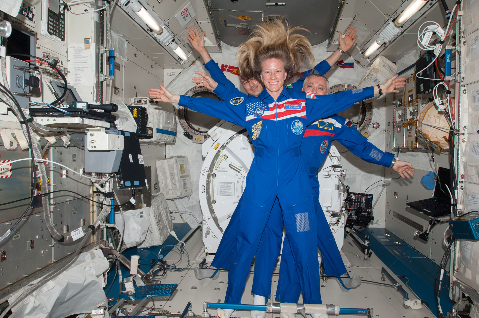 Astronaut 'Vitruvian Man' Crew Portrait