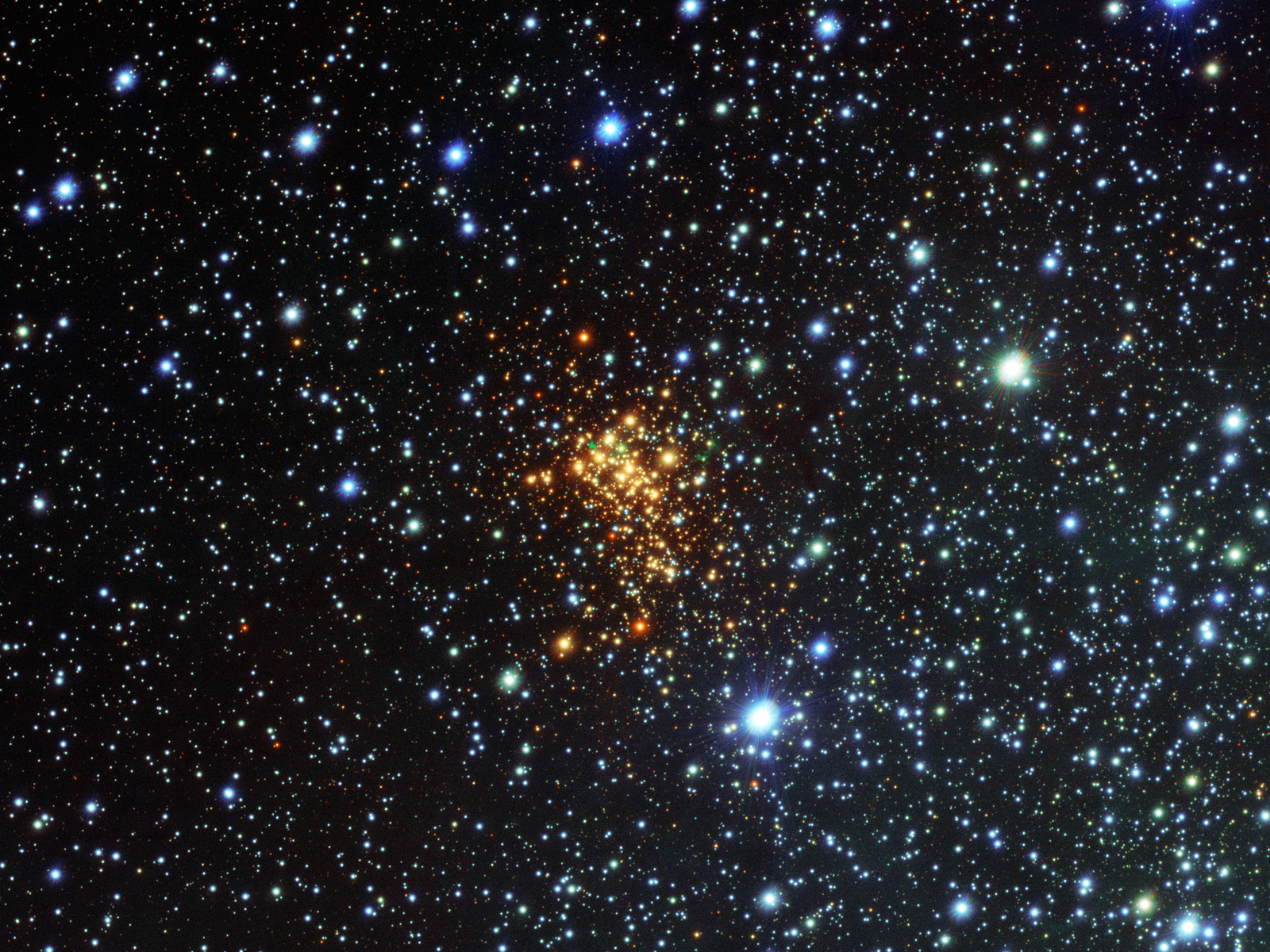 Westerlund 1 Star Cluster