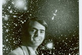 A portrait of Carl Sagan included in the archive housed by the Library of Congress.