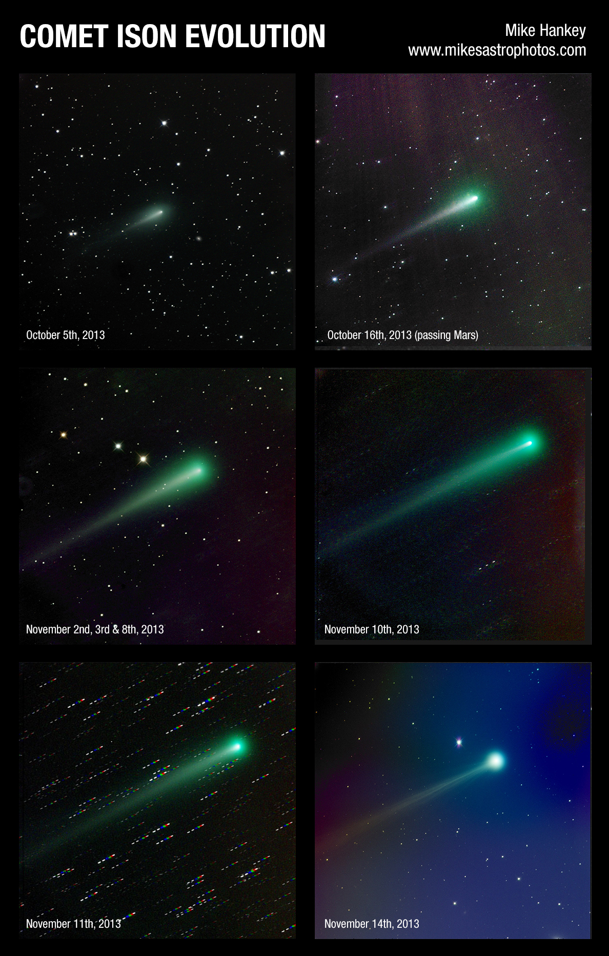 Stunning Comet ISON Photos Captured by Amateur Astronomer (Images)