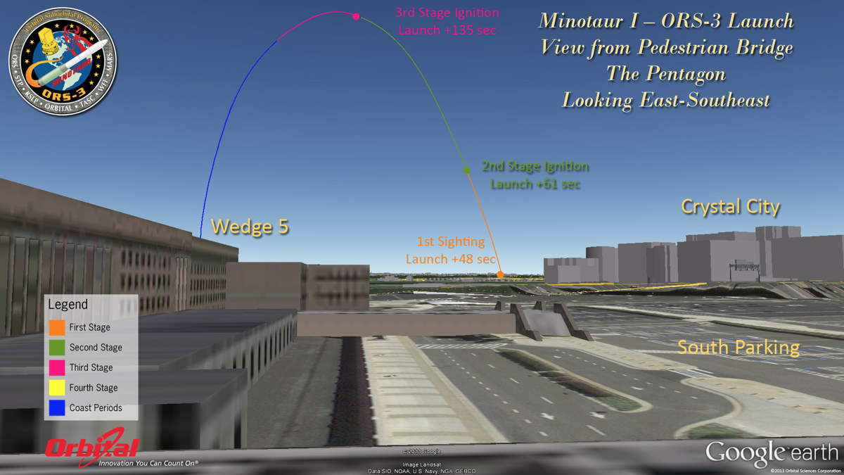 How to See the ORS-3 Launch at the Pentagon
