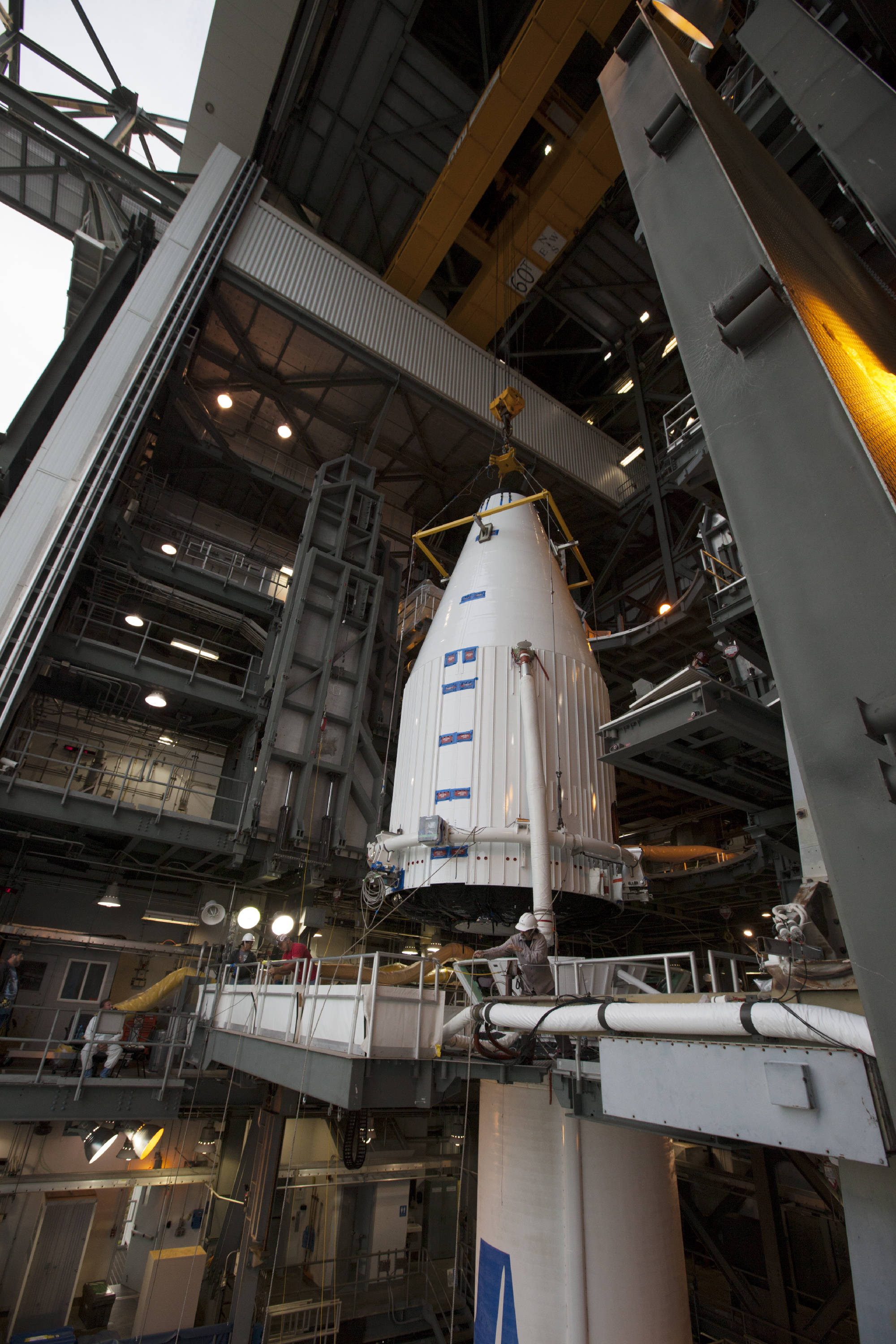 Atlas 5 Rocket and MAVEN on Launch Pad