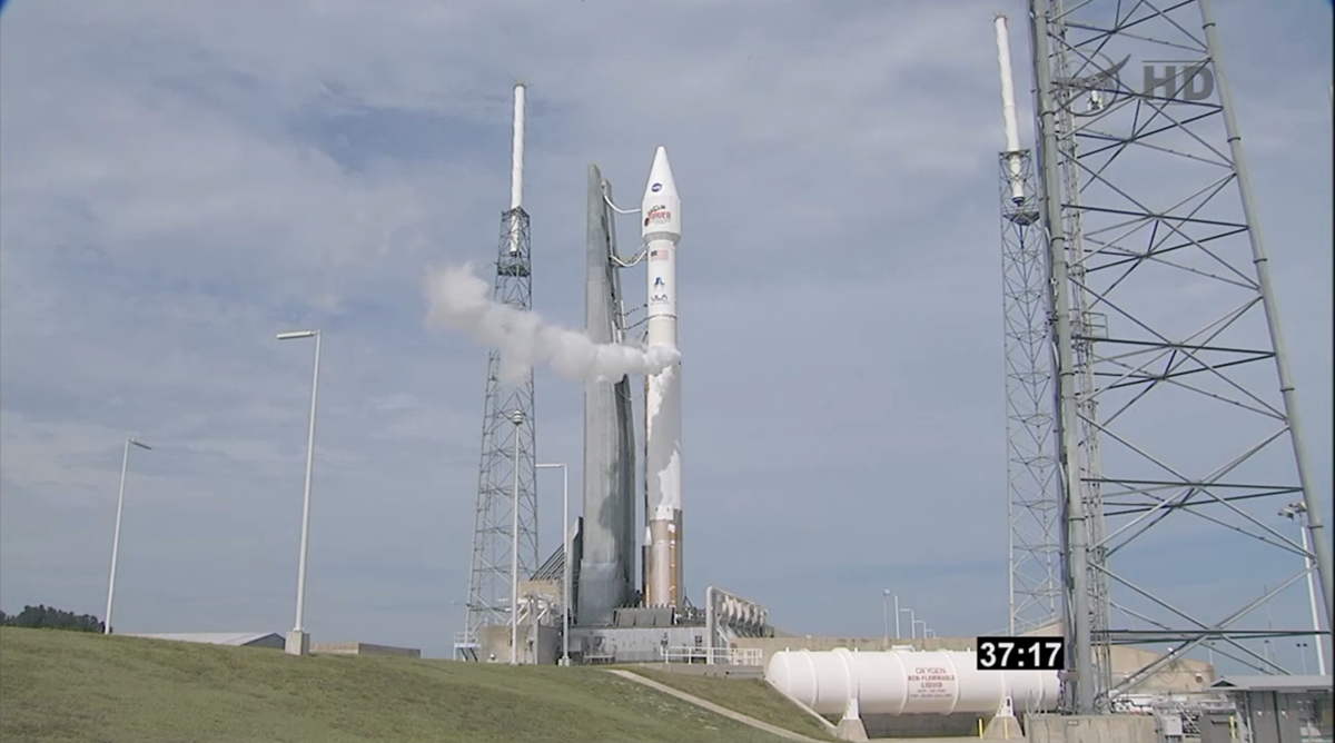 MAVEN Spacecraft Vents Gases