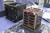 This tiny cubesat, dubbed TJ3Sat, is set to launch into space on Nov. 19, 2013. It will be the first satellite designed and built by high school students to be sent into orbit.