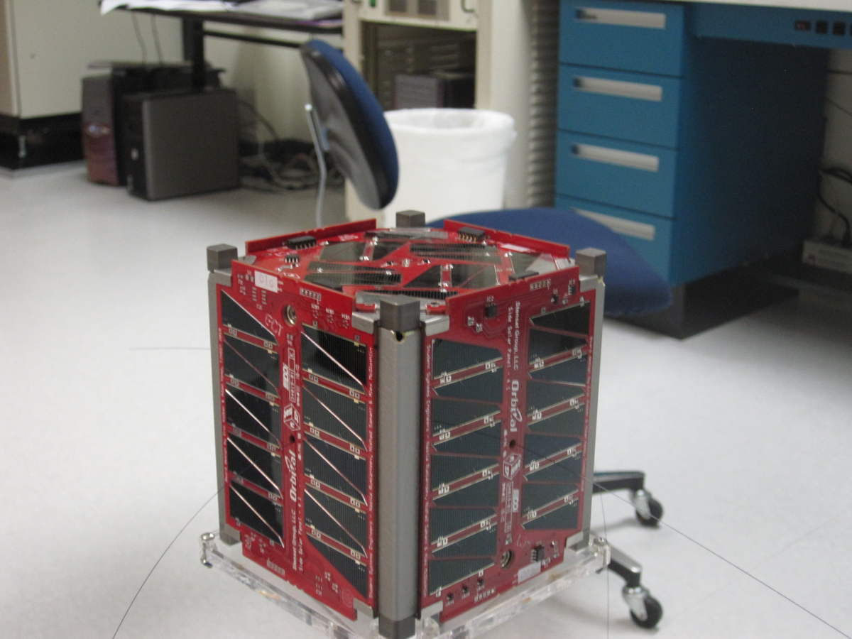 TJCubeSat (TJ³Sat) Close View