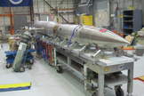 The small FORTIS rocket slated to launch on Nov. 19, 2013 to observe the composition of Comet ISON in a six-minute launch from White Sands Missile Range in New Mexico.