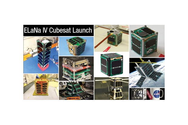 ELaNa IV CubeSat Launch Collage