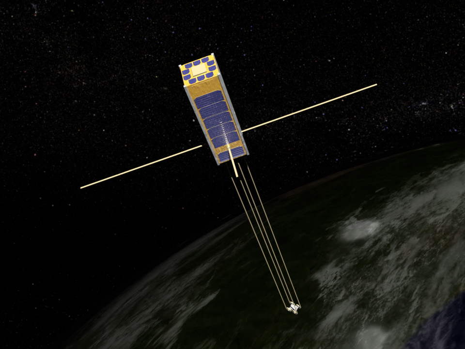 Firefly Satellite in Low-Earth Orbit