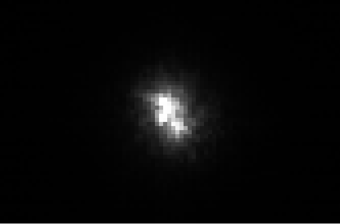 Moon Laser Seen From Earth