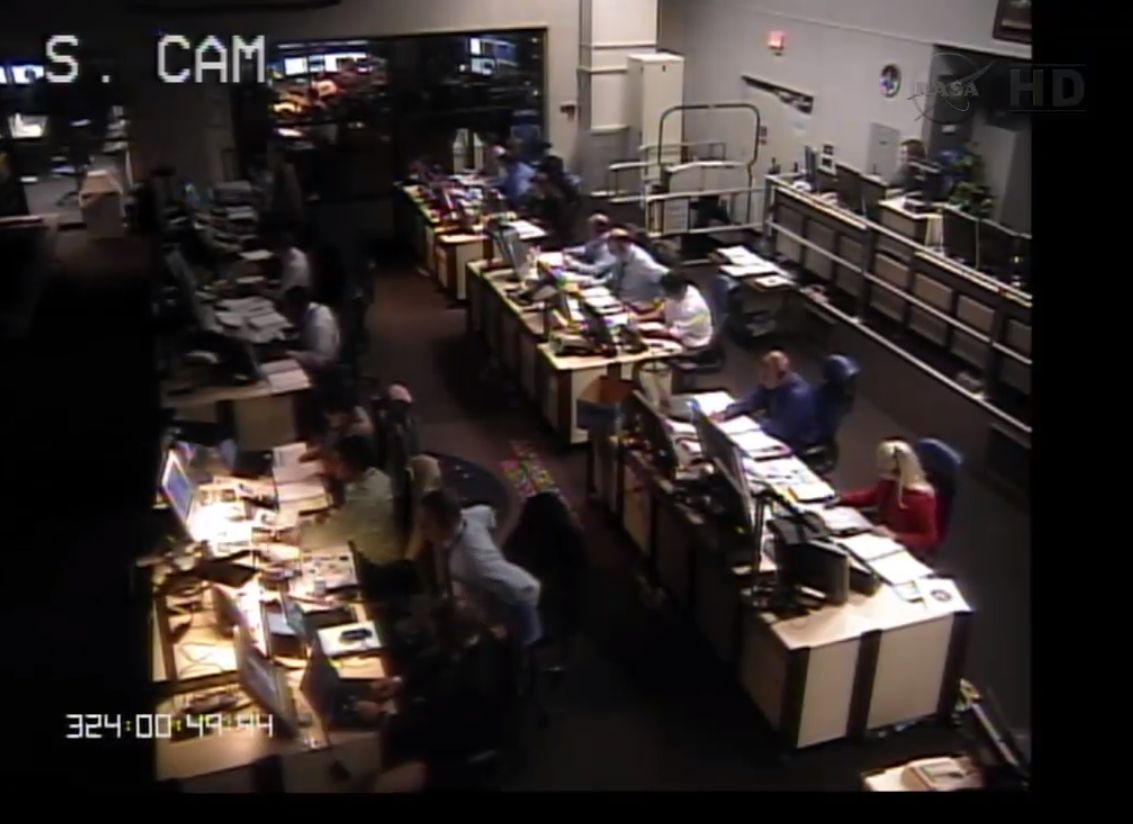Mission Control for ORS-3 Launch on Nov. 19, 2013