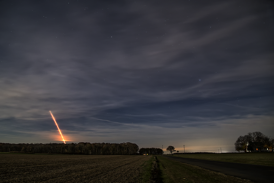 Minotaur 1 Rocket Night Launch: Scott Hoggard