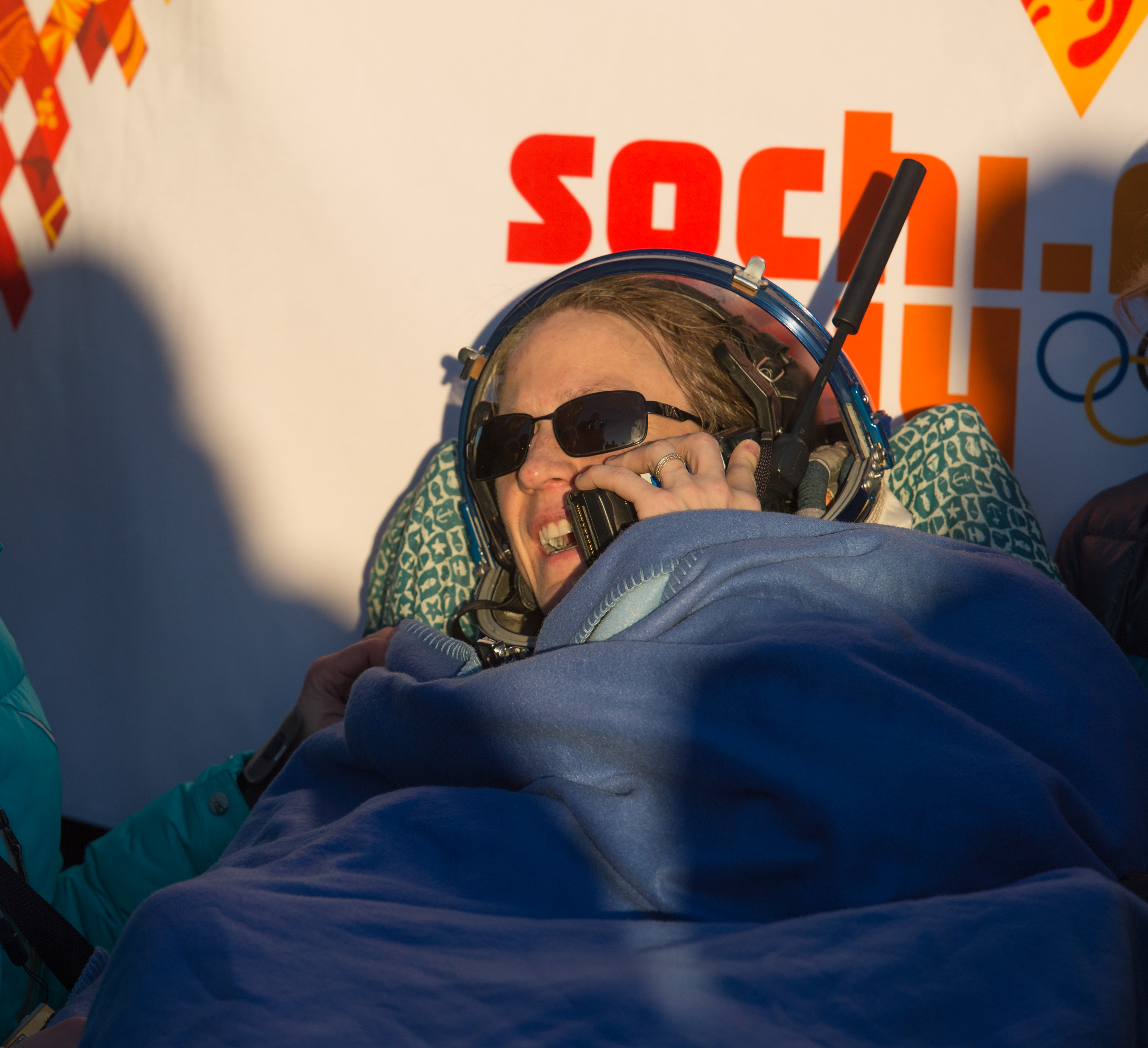 Olympic Torch Back on Earth: Nyberg Speaks with Family