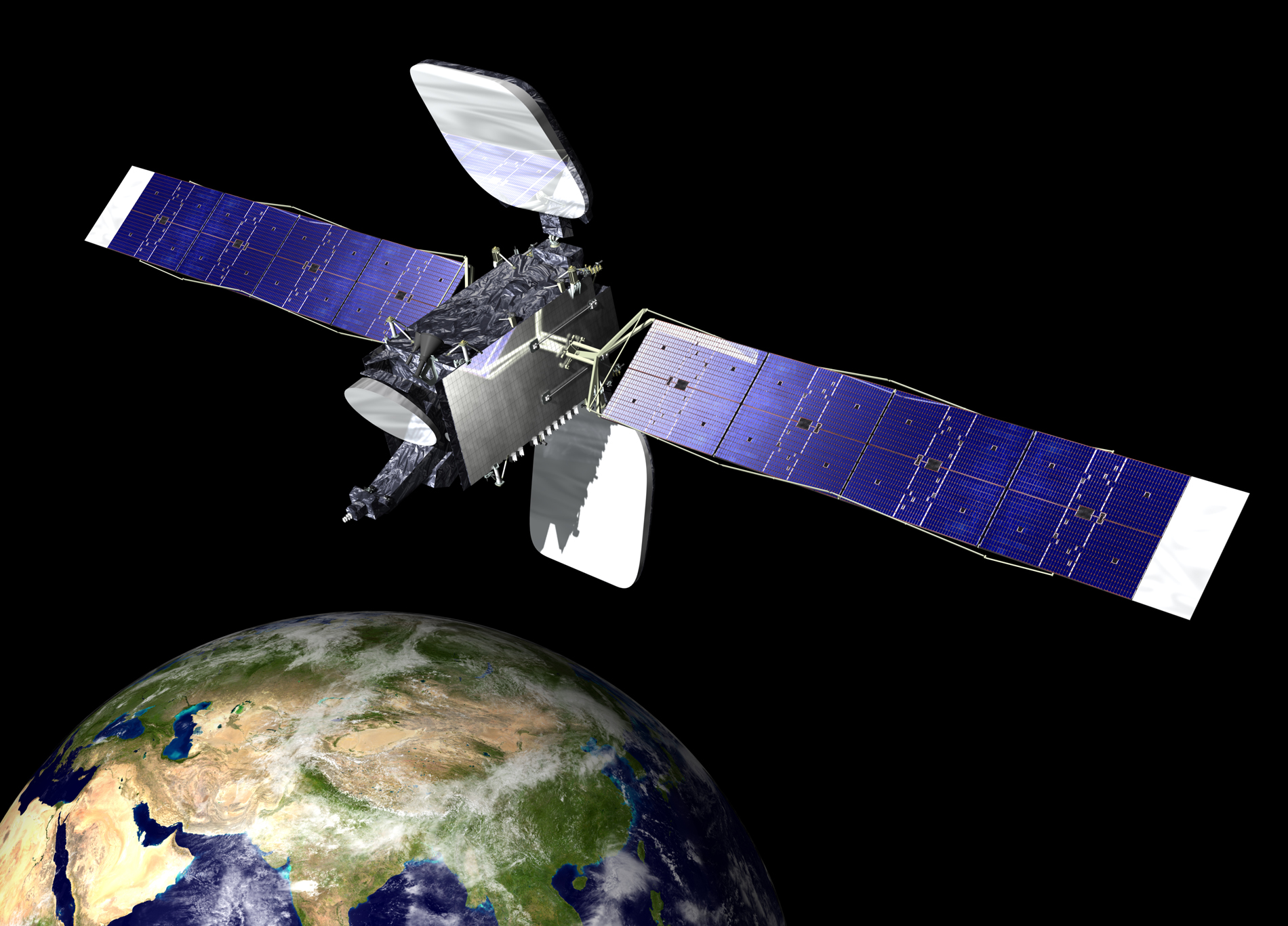 SES-8 Satellite