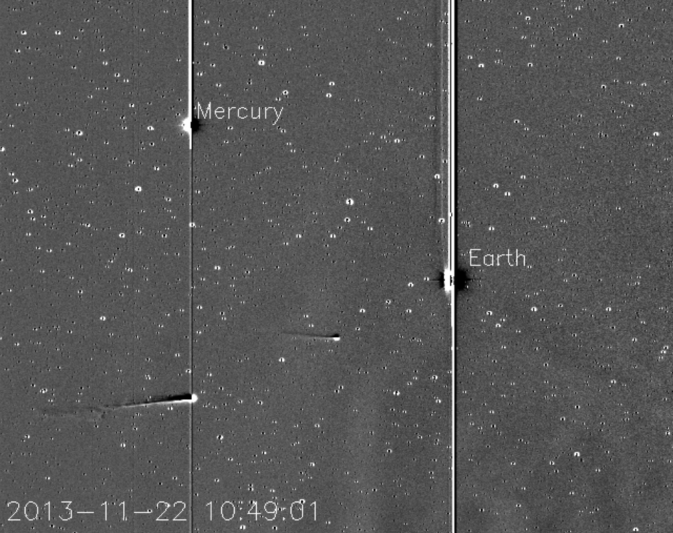 NASA'S STEREO Shows Comet ISON Approaching Sun