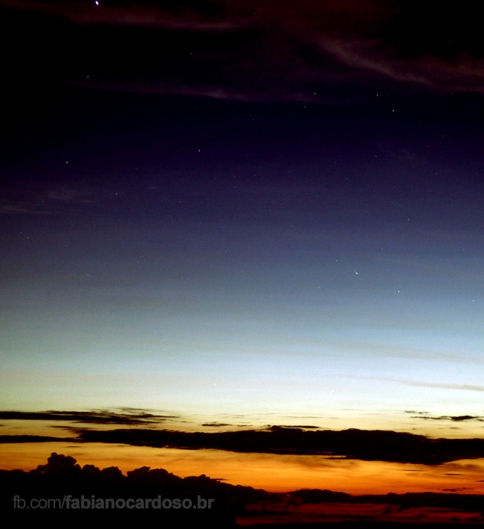 Comet ISON over Paraná, Brasil