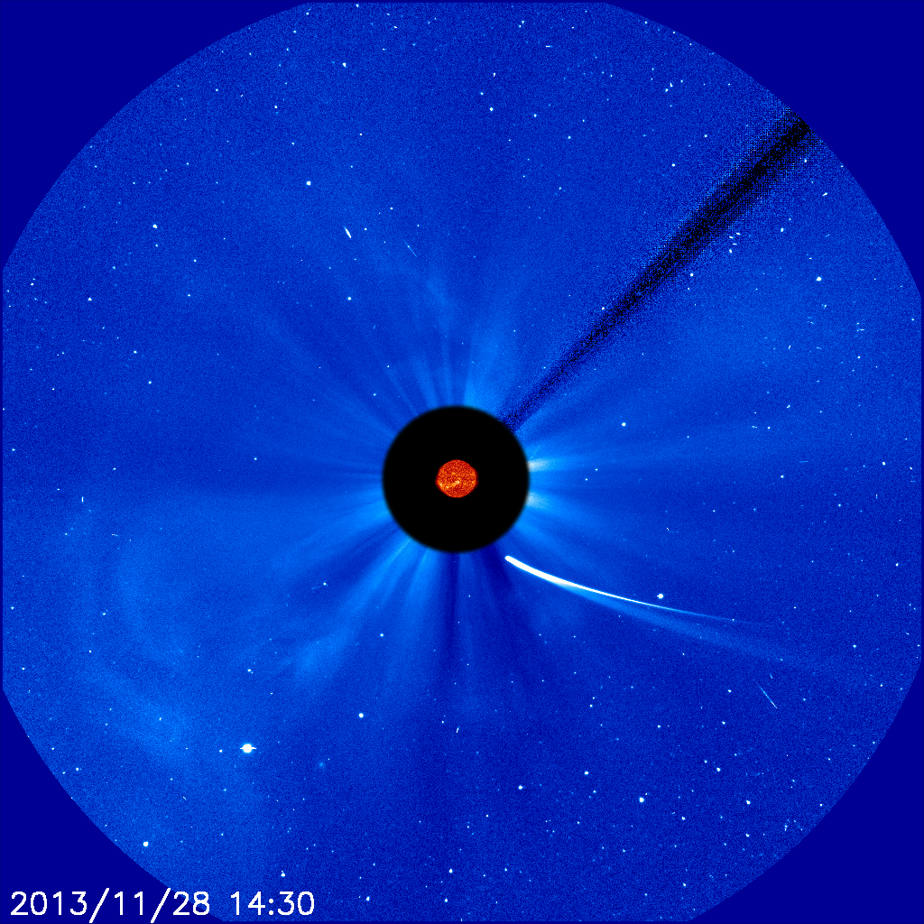 Comet ISON on Nov. 28, 2013: 9:30 am