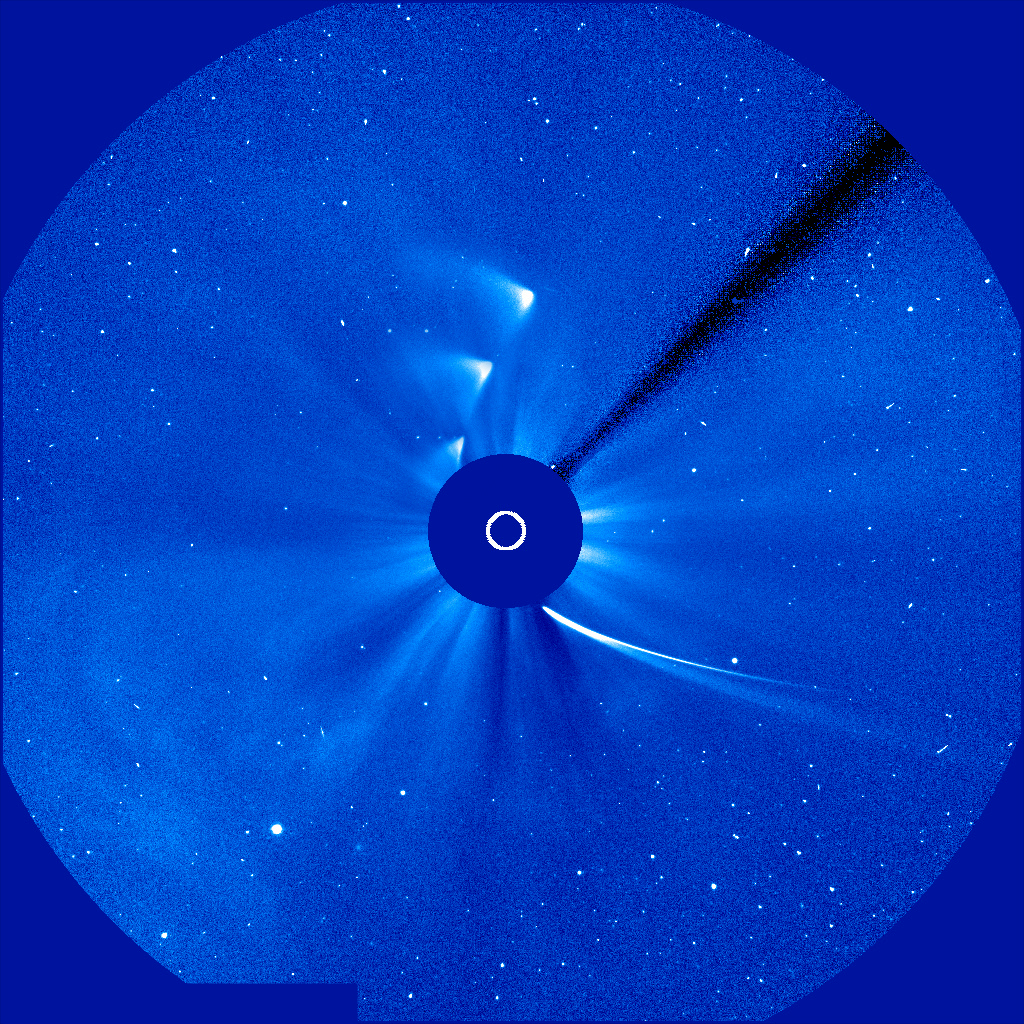 Comet ISON Survives Sun Flyby: Time-Lapse