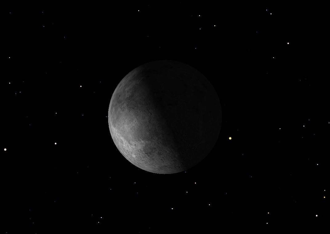Last Quarter Moon, December 2013