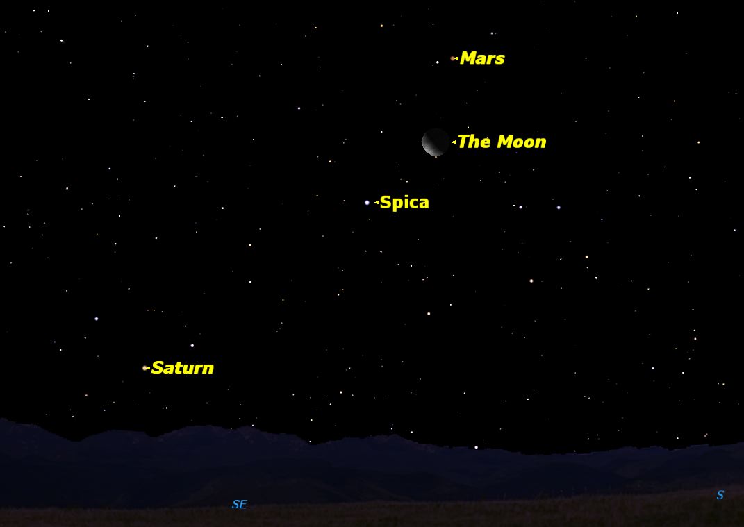 The Moon Goes Visiting, Dec. 26, 2013