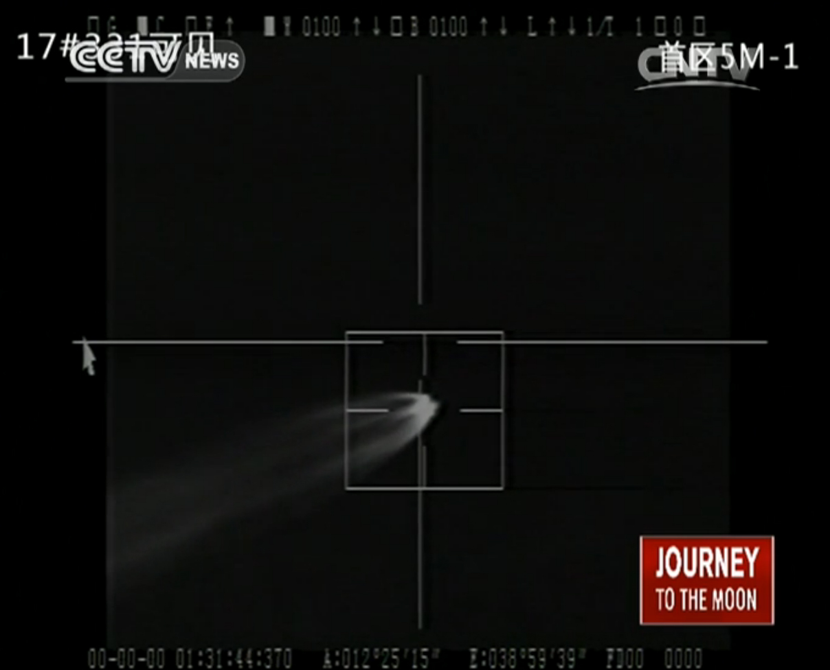 China's Chang'e 3 Launch: Infrared