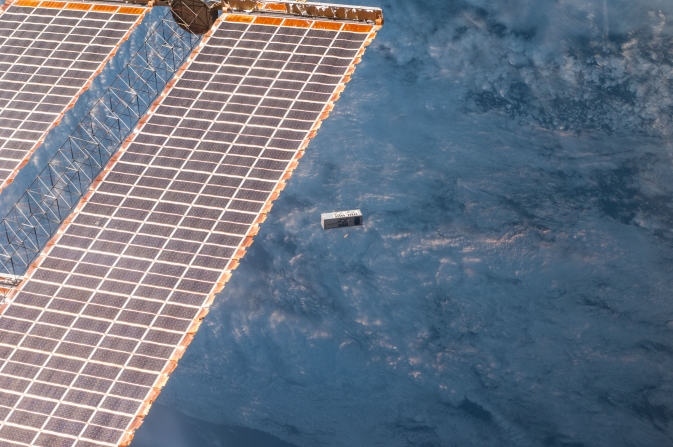 NASA Launches First Exo-Brake Parachute from International Space Station
