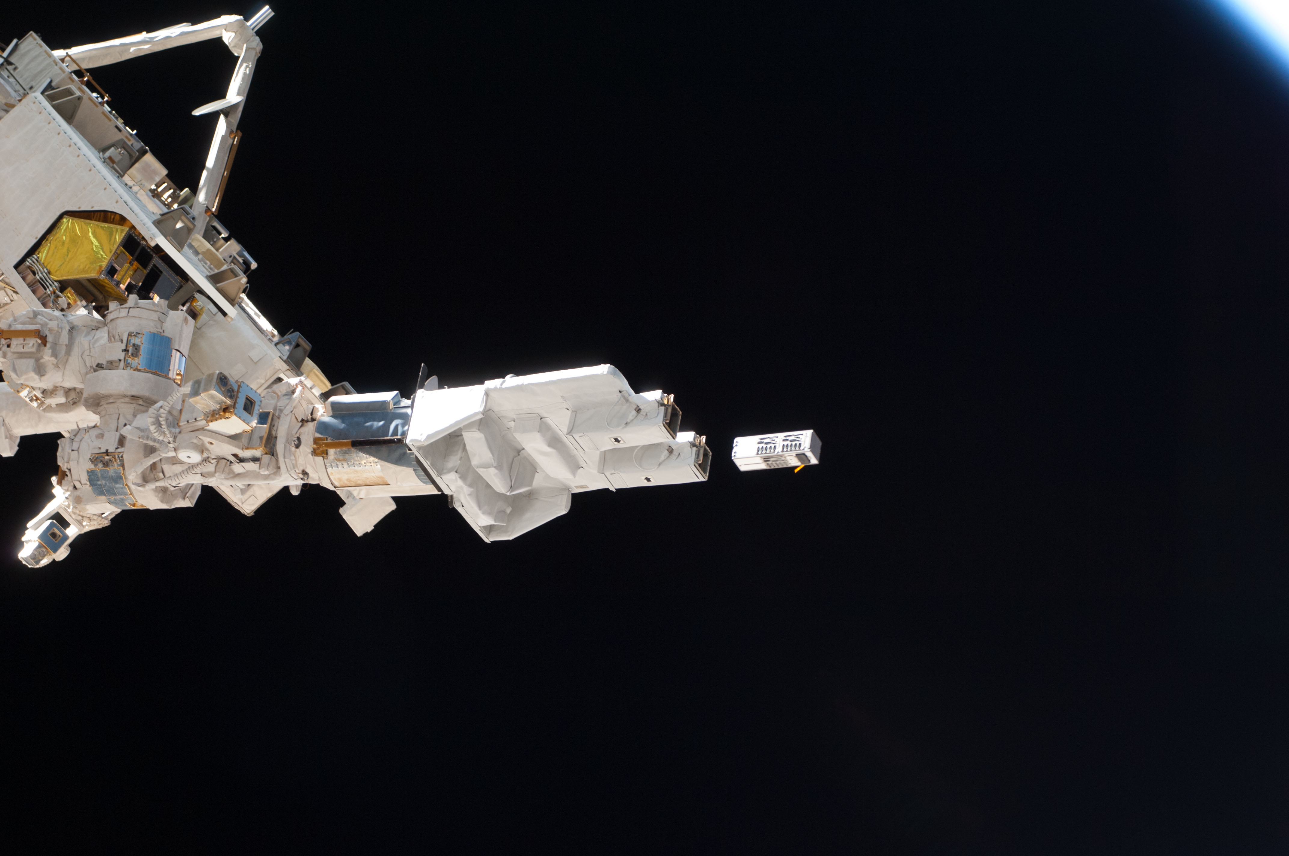 TechEdSat-3p Deploys from ISS