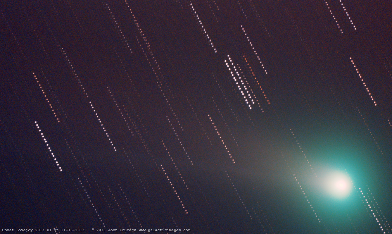 Comet Lovejoy by John Chumack - Nov. 13, 2013