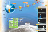 China's Chang'e 3 moon mission, the country's first flight to land a rover on the moon, is depicted in this graphic released by the China Aerospace Science and Technology Corporation. The mission launched on Dec. 2, 2013 Beijing Time and arrived in lunar orbit less than five days later.
