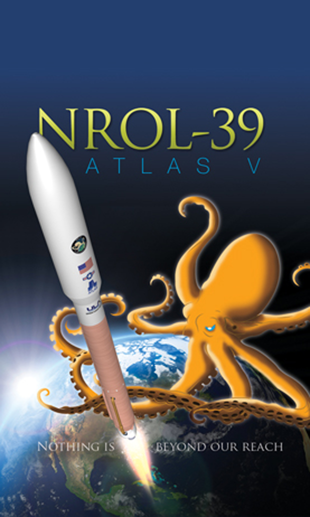Atlas 5 Rocket Launch Art: NROL-39