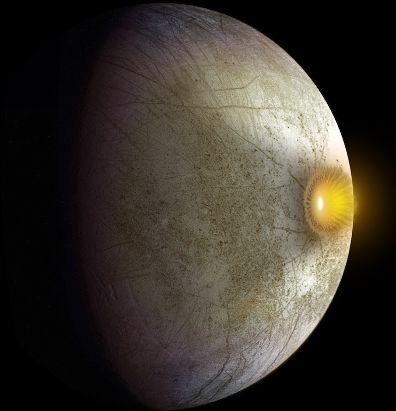 'Spectacular' Crash On Jupiter Moon Europa May Have Delivered Life's Building Blocks