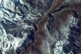 This DigitalGlobe satellite image shows Sochi, Russia, home of the 2014 Winter Olympic Games, as it appeared from space on March 17, 2013.