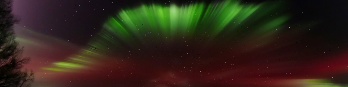 Northern Lights Over Alaska by LeRoy Zimmerman
