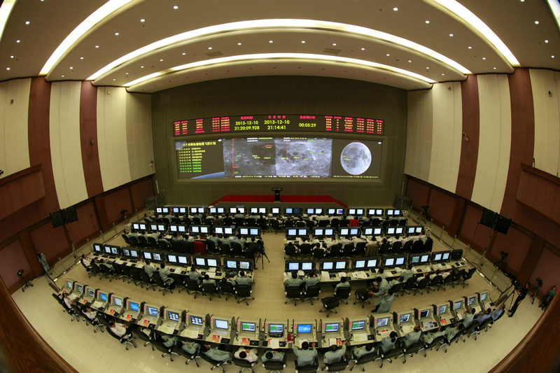 China's Chang'e 3 Mission Control