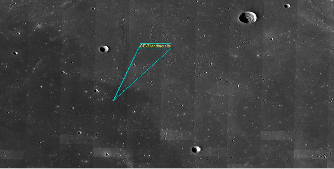Chang'e 3 Bay of Rainbows Landing Site