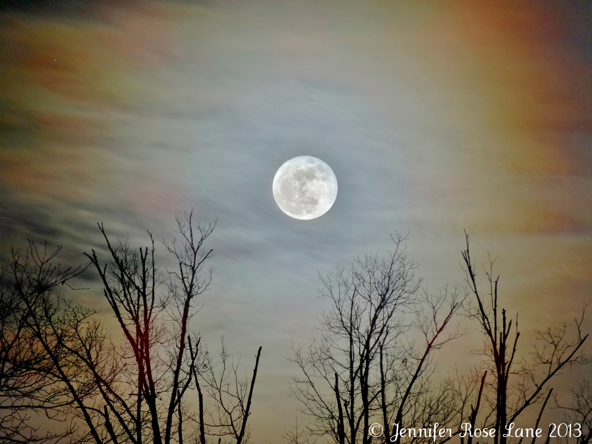 Full Cold Moon of December 2013 by Lane