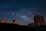 Time-lapse of the observatories atop Mauna Kea, Hawaii.